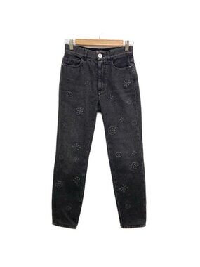 Chanel Jeans S Black Cotton 34